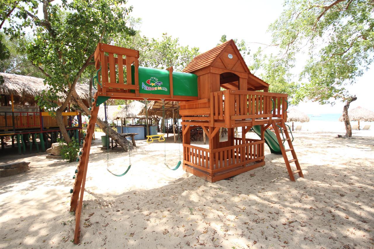 Paradise Island Beach Resort Punta Rucia Exteriér fotografie